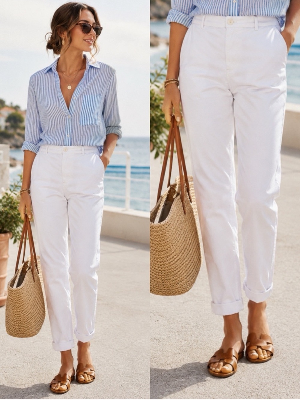 SPANXsupersmooth Stretch Twill Slim Straight Trouser‎ Pant size XS